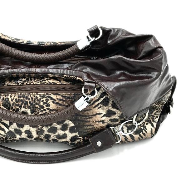 Large Animal Print Handbag - Picture 2 of 7